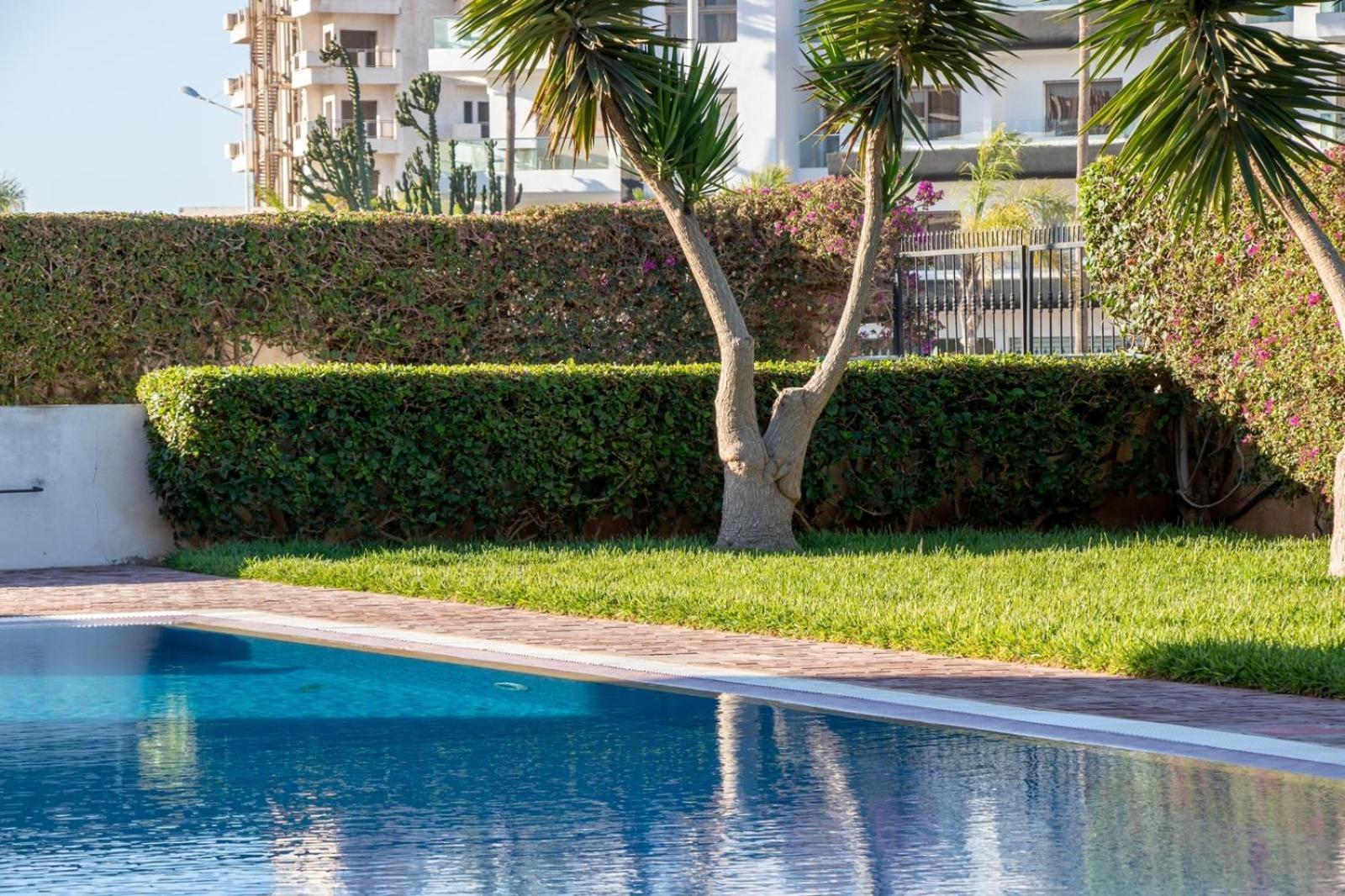 Prime Apt Near Beach With Pool, Amenities, Activities Deals Agadir Exterior photo